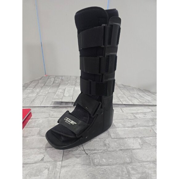 Orthopedic Foot Ankle‎ Boot Brace Biomet Ortho Size L/XL 1 foot Long, 17" tall - Picture 1 of 7